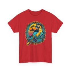 Retro Macaw - Unisex T-Shirt – Paradise Has Feathers - Image 24