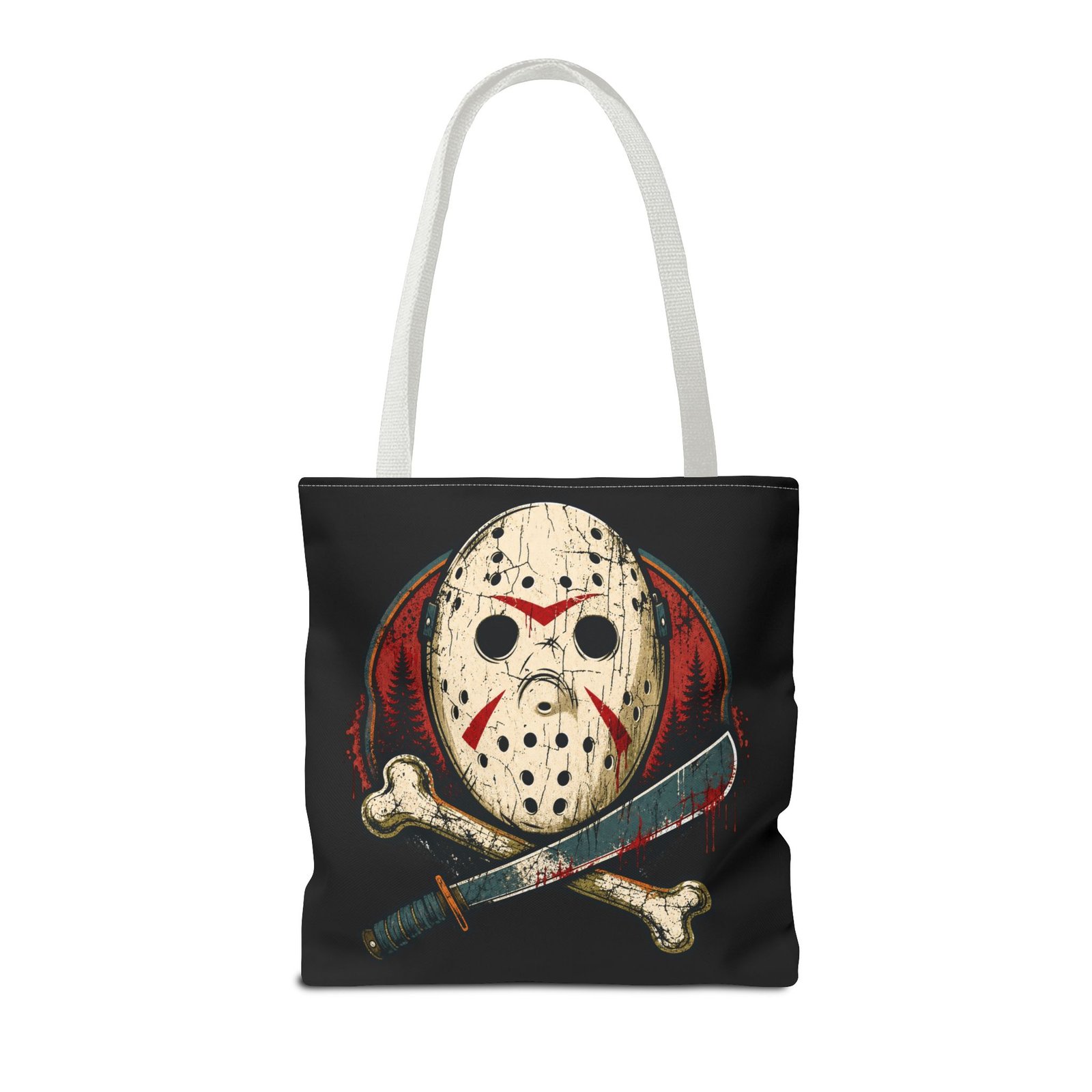 Jason Voorhees Jolly Roger - Tote Bag – Friday the 13th Horror - Image 30