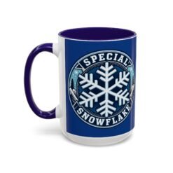 Special Snowflake – Color Accent 11oz or 15oz Mug – Uniquely Caffeinated - Image 12