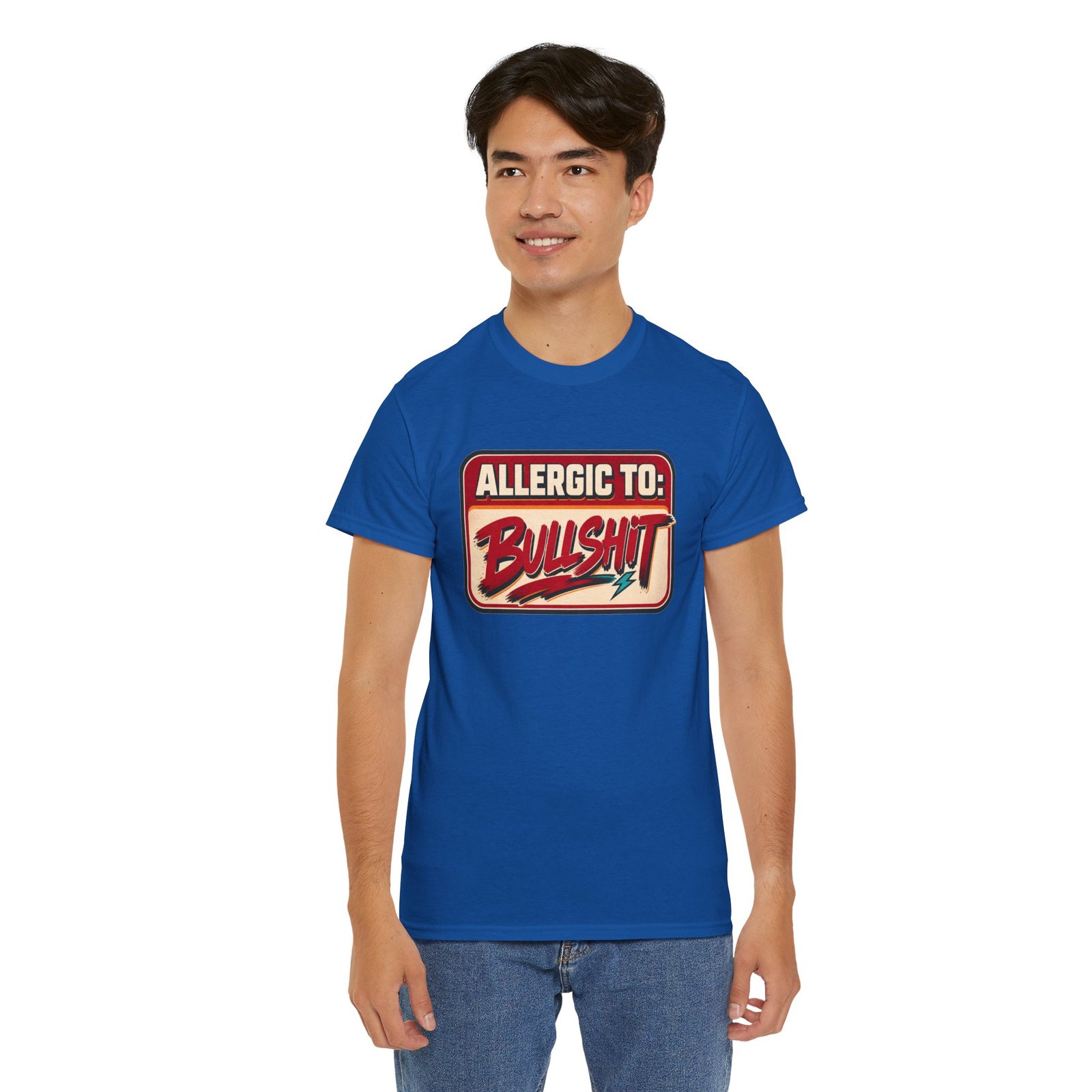 Allergic to Bullshit - Unisex T-Shirt – Zero Tolerance, 100% Sass - Image 13