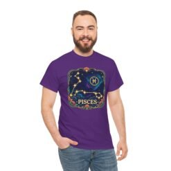 Pisces Constellation - Unisex T-Shirt – Go with the Flow - Image 7