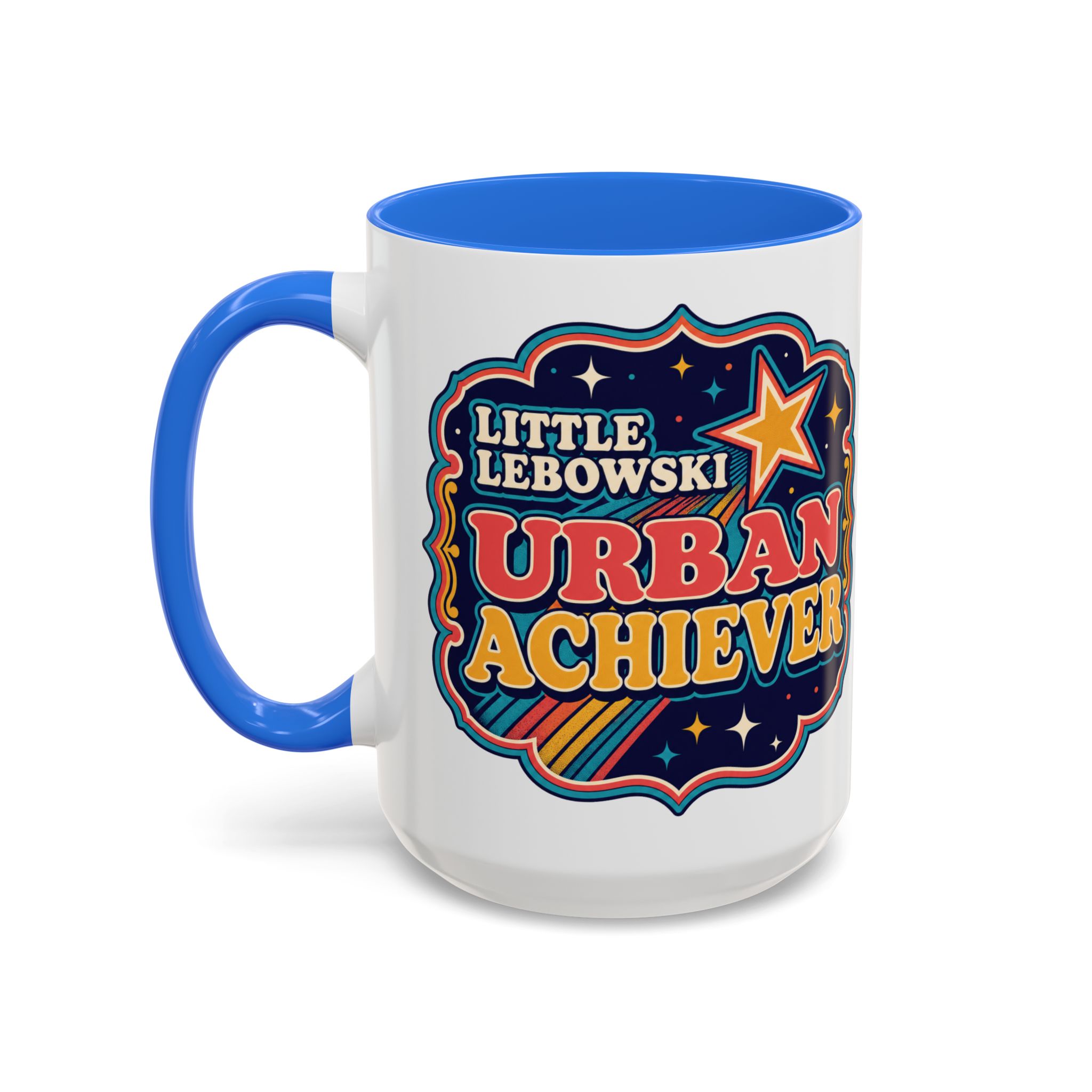 Little Lebowski Urban Achiever – Accent Color Mug – Modest Goals, Strong Coffee - Image 30