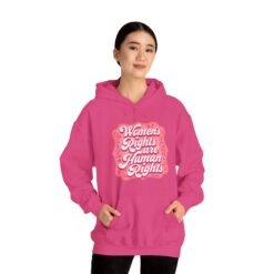 Women’s Rights Are Human Rights – Unisex Hoodie – Warmth with a Voice - Image 3