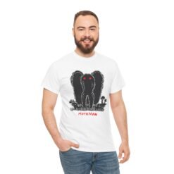 Alternative view of Mothman – Unisex T-Shirt – According to the Witness