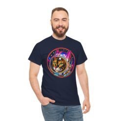 Space Cat – Unisex T-Shirt – Paws Off, I’m on a Mission - Image 5
