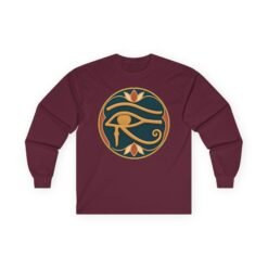 Eye of Horus - Unisex Long Sleeve T-Shirt – Ancient Egyptian Symbol, Timeless Style