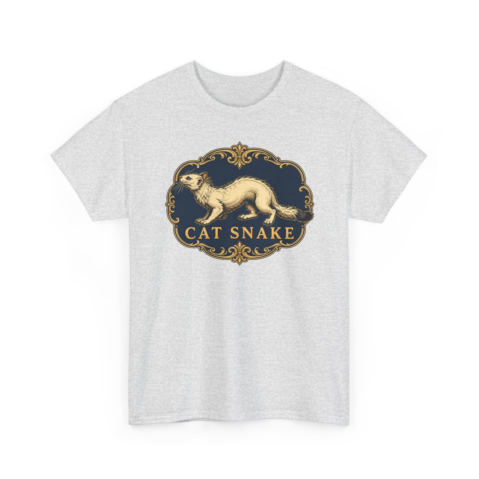 Cat Snake – Unisex T-Shirt – Long, Silly, and Full of Mischief - Image 20