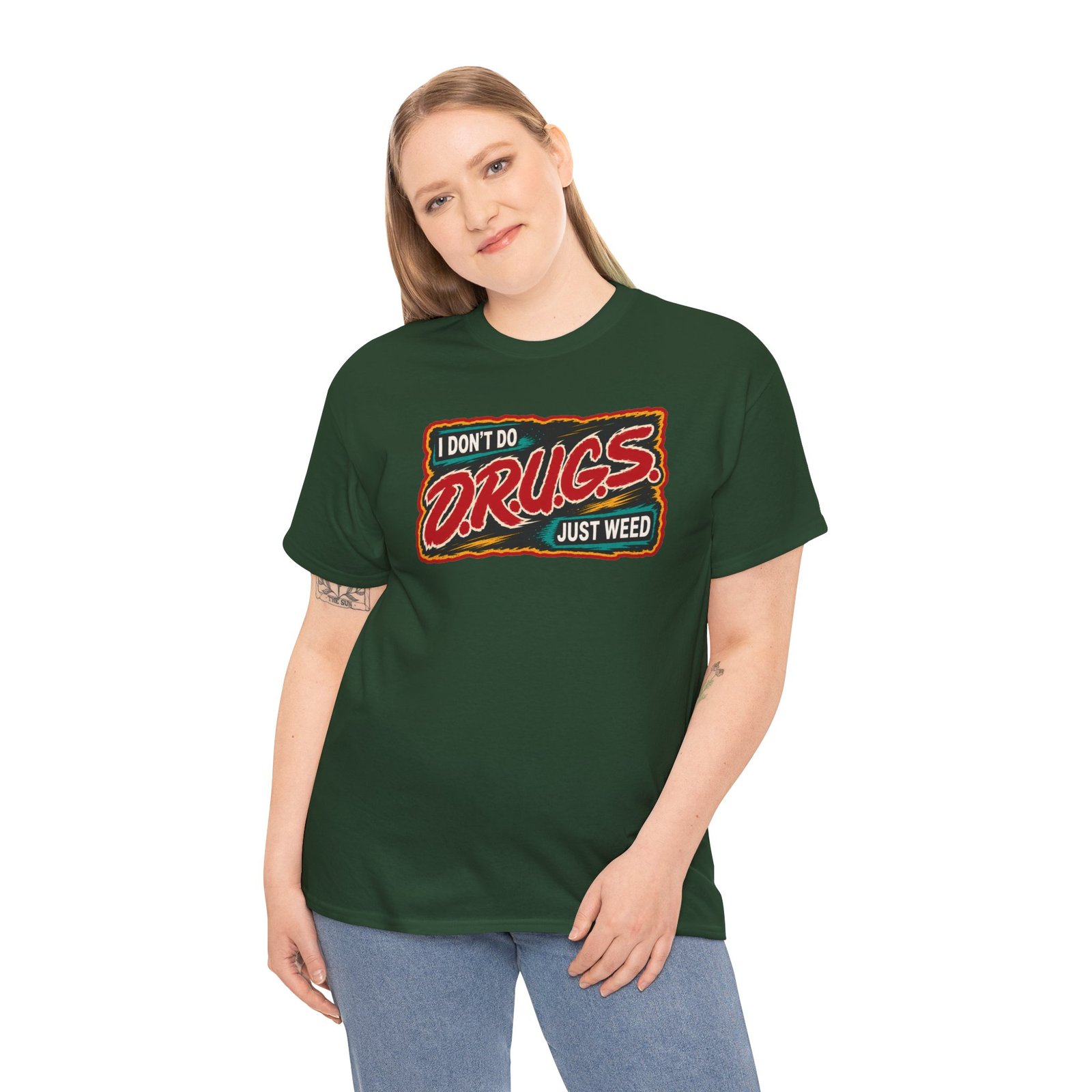I Don’t Do Drugs, Just Weed – Unisex Funny Cannabis T-Shirt - Image 6