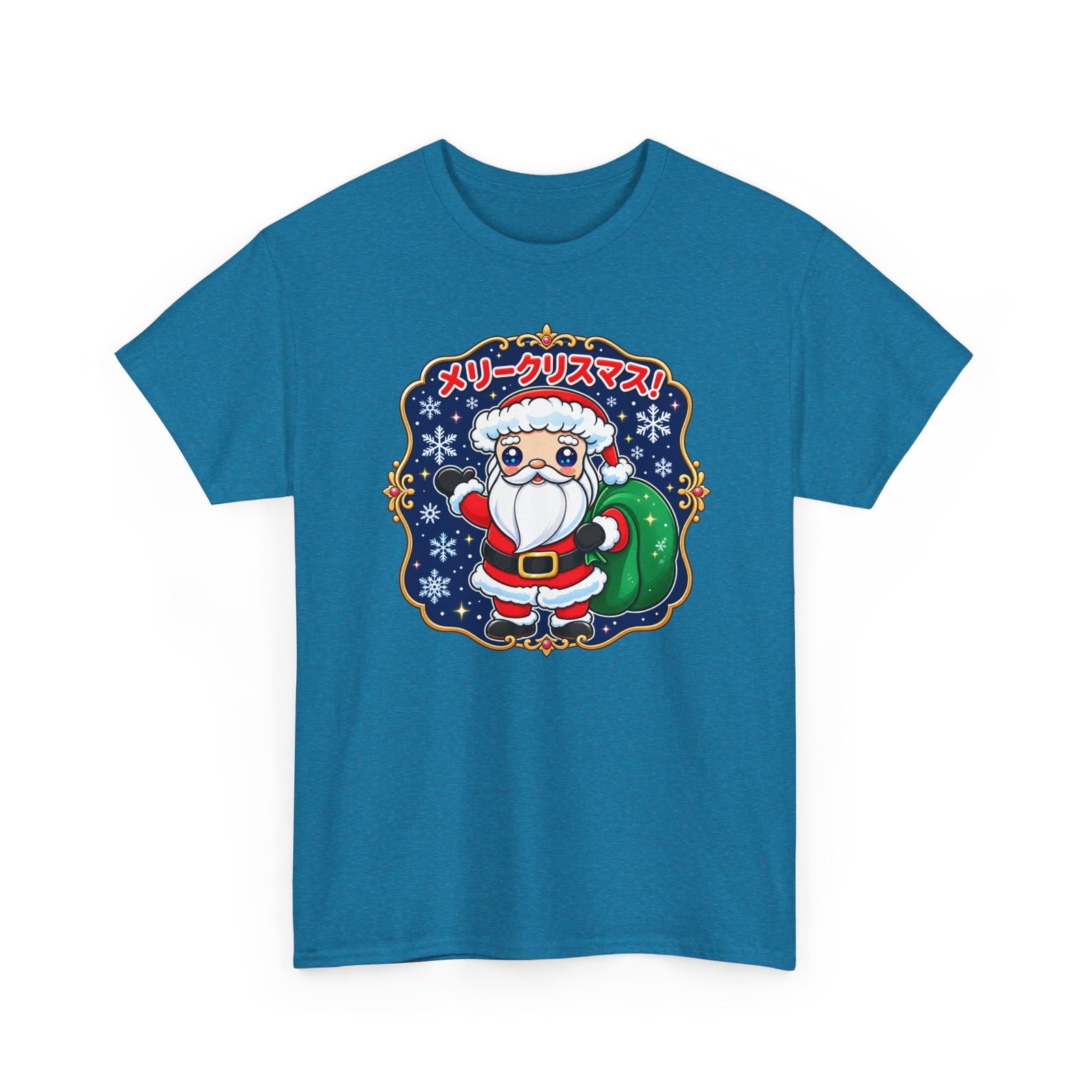 Kawaii Santa - Unisex T-Shirt – メリークリスマス with Extra Cute - Image 16