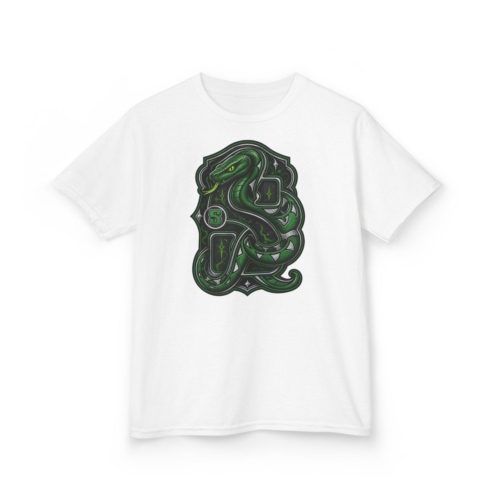House of Snake – Kids T-Shirt – Young Wizards with Clever Plans