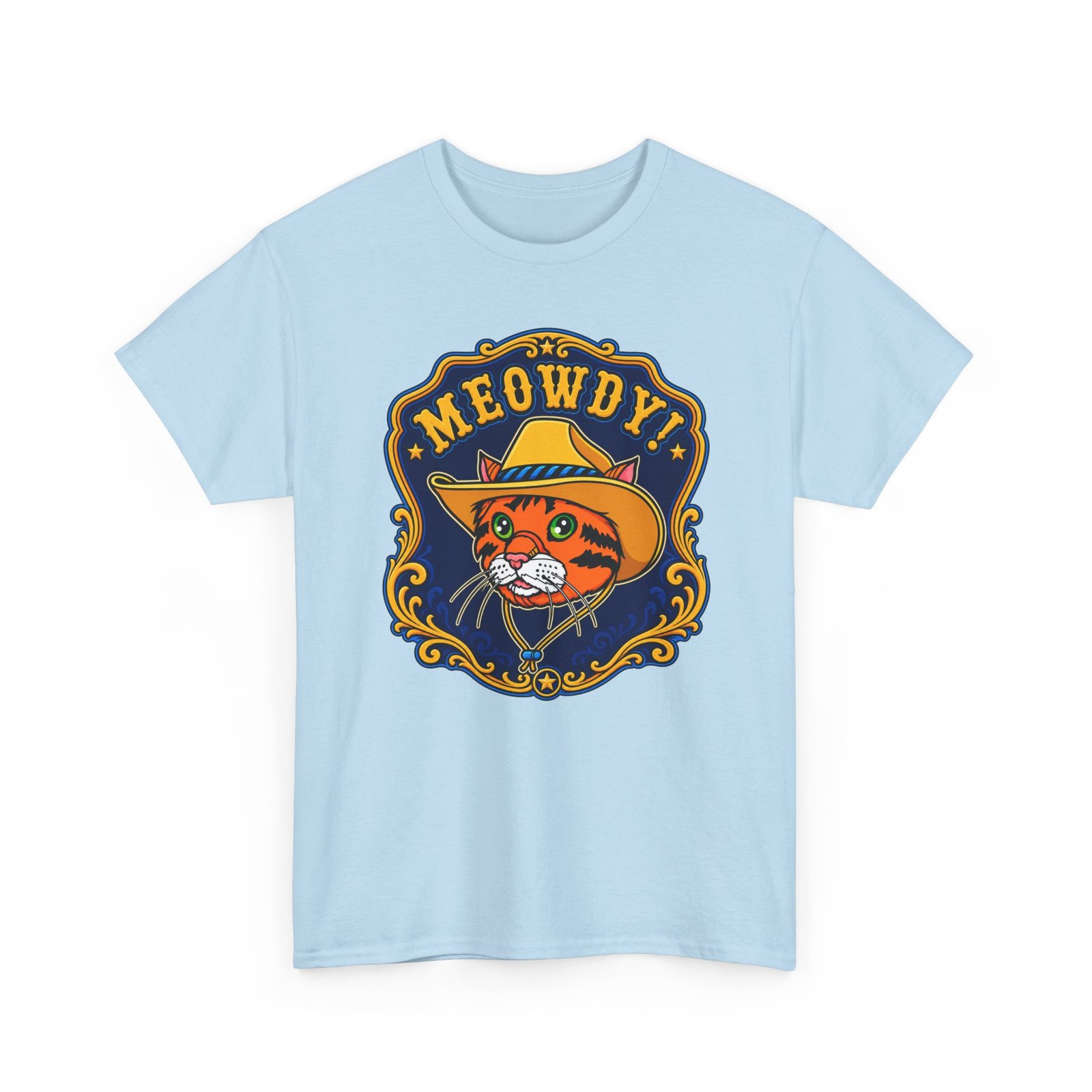 Meowdy! Cowboy Cat - Unisex T-Shirt – Howdy, Purrtner - Image 22