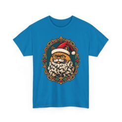 Santa Claws – Unisex T-Shirt – Purrfectly Festive - Image 13