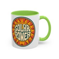 Solar Power – Color Accent Mug – Renewable Morning Energy - Image 13