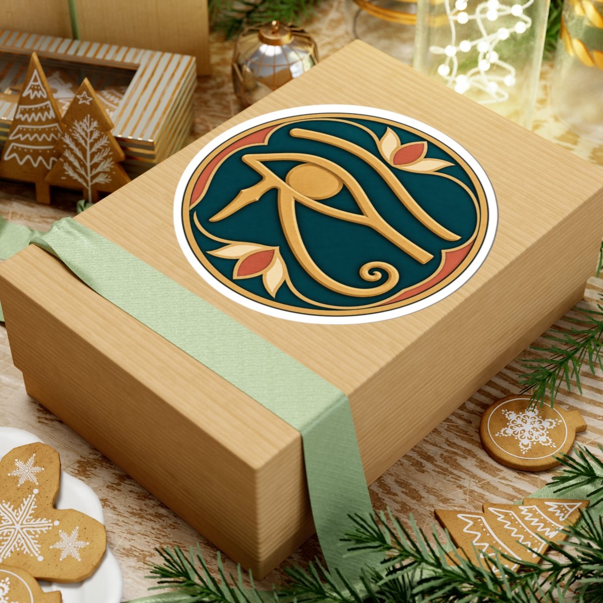 Eye of Horus - Indoor Sticker – Ancient Egyptian Symbol for Any Space - Image 3