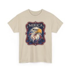 ’Merica - Unisex T-Shirt – Bald Eagle, Big Attitude - Image 24