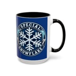 Special Snowflake – Color Accent 11oz or 15oz Mug – Uniquely Caffeinated - Image 9