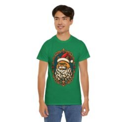 Santa Claws – Unisex T-Shirt – Purrfectly Festive - Image 6