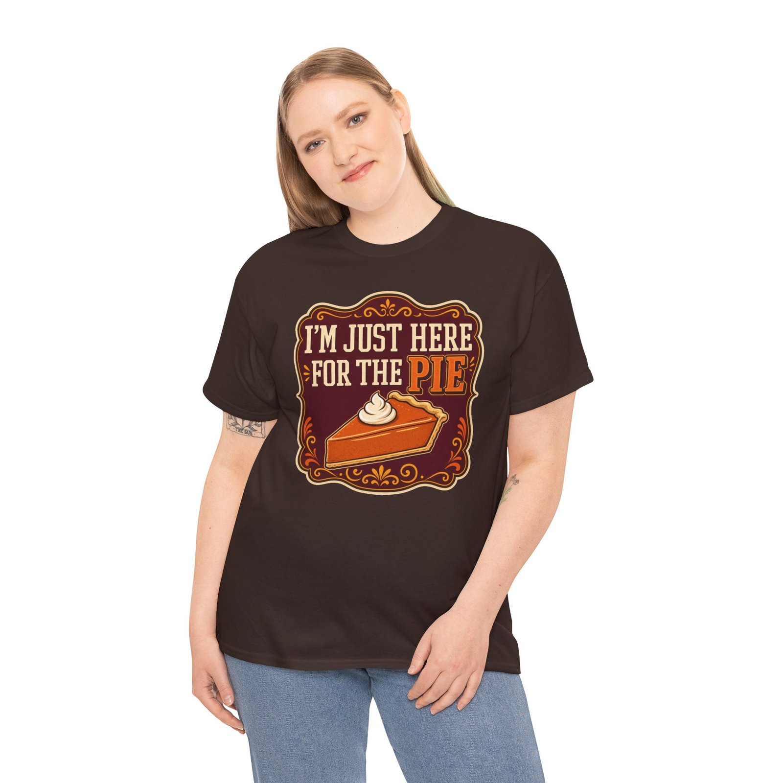 I'm Just Here for the Pie - Unisex T-Shirt – Sweet Truth Served Daily - Image 6