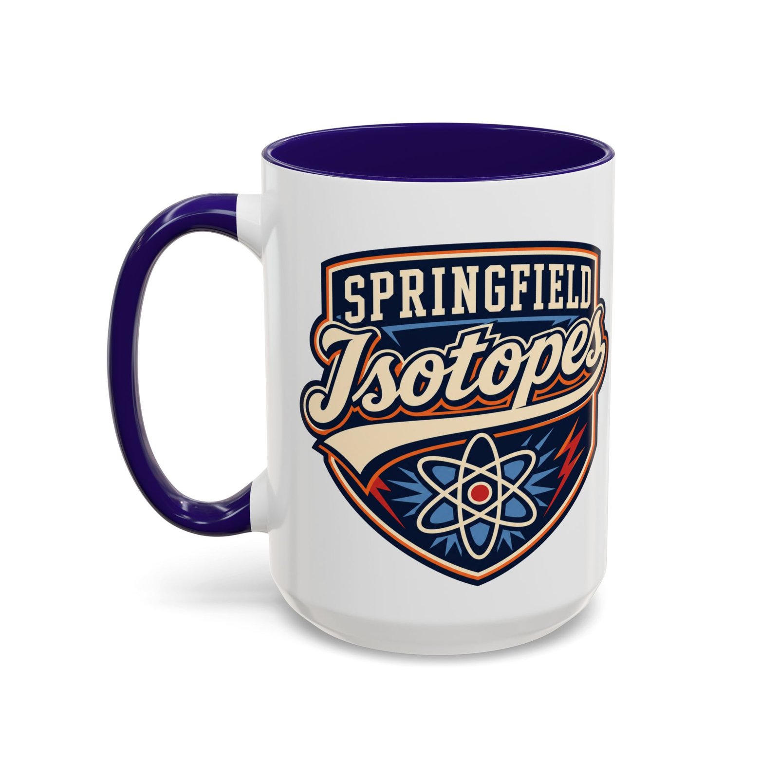 Springfield Isotopes – Color Accent Mug – Springfield’s Favorite Baseball Team - Image 28