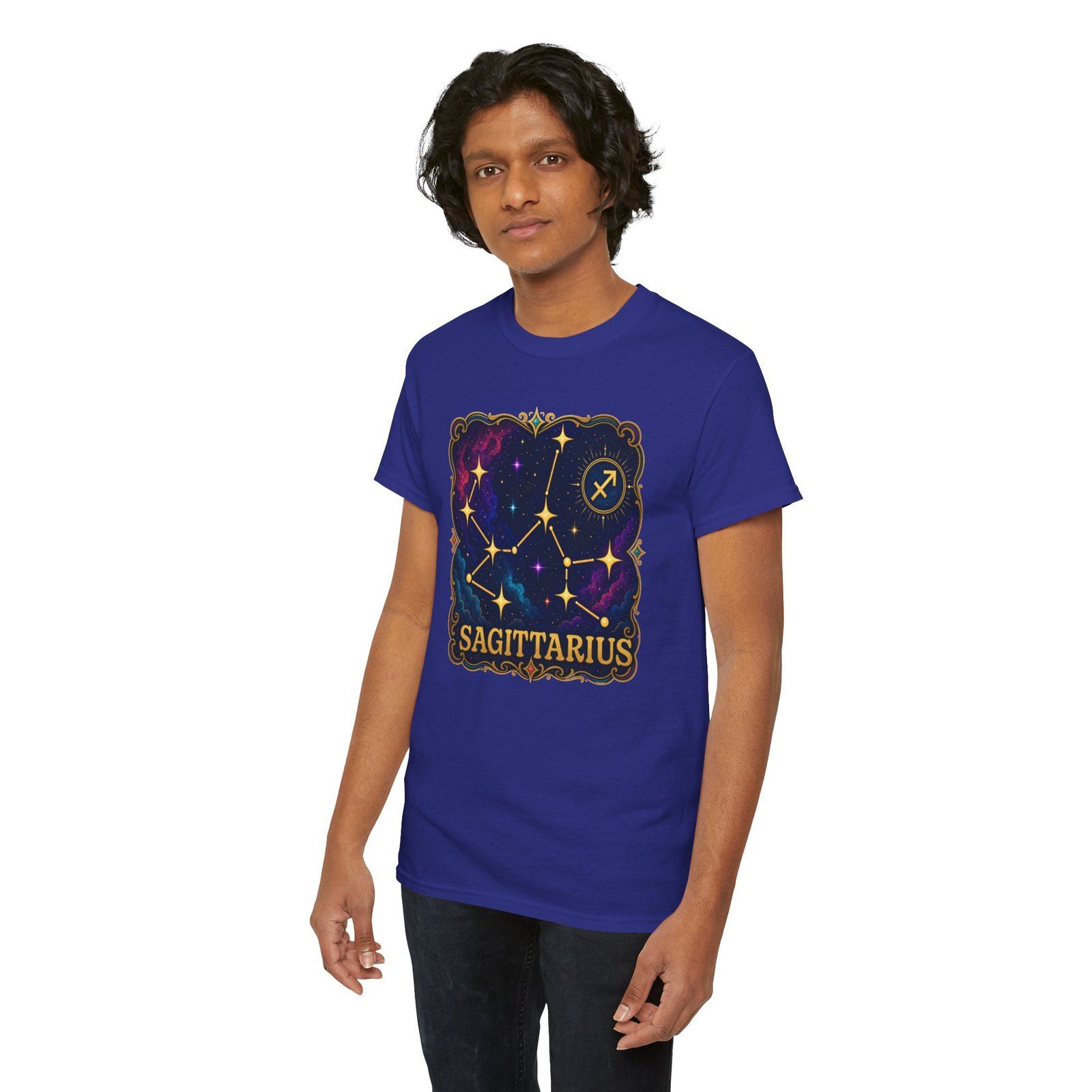 Sagittarius Constellation - Unisex T-Shirt – Aim for the Stars - Image 11