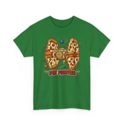 Pie Fighter - Unisex T-Shirt – Funny Pizza Space Fighter and Sci-Fi - Image 23