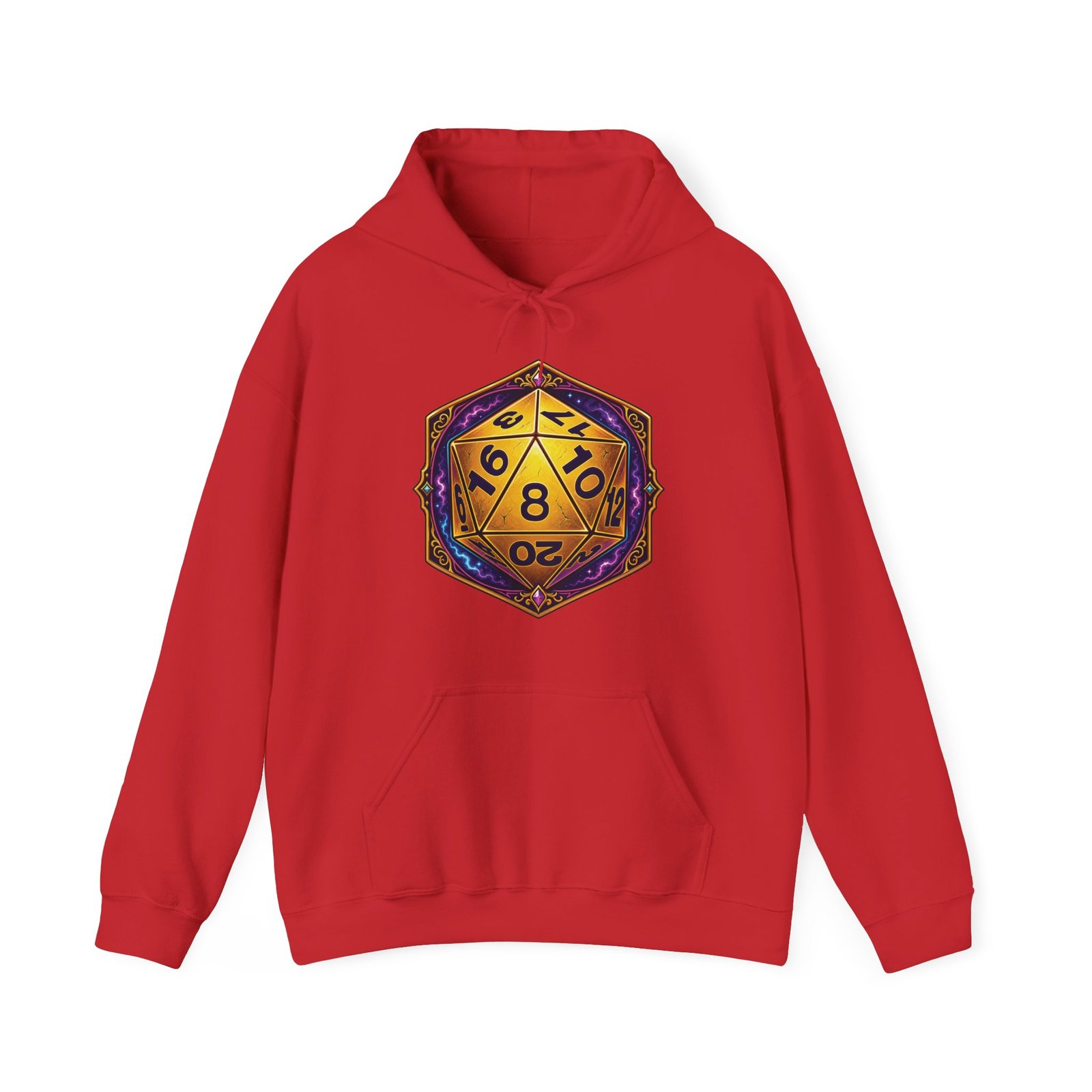 20-Sided Dice – Unisex Hoodie – Roll for Style - Image 25