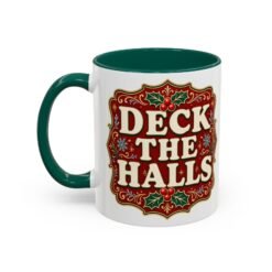 Deck the Halls – Color Accent Mug – Sip Into the Season