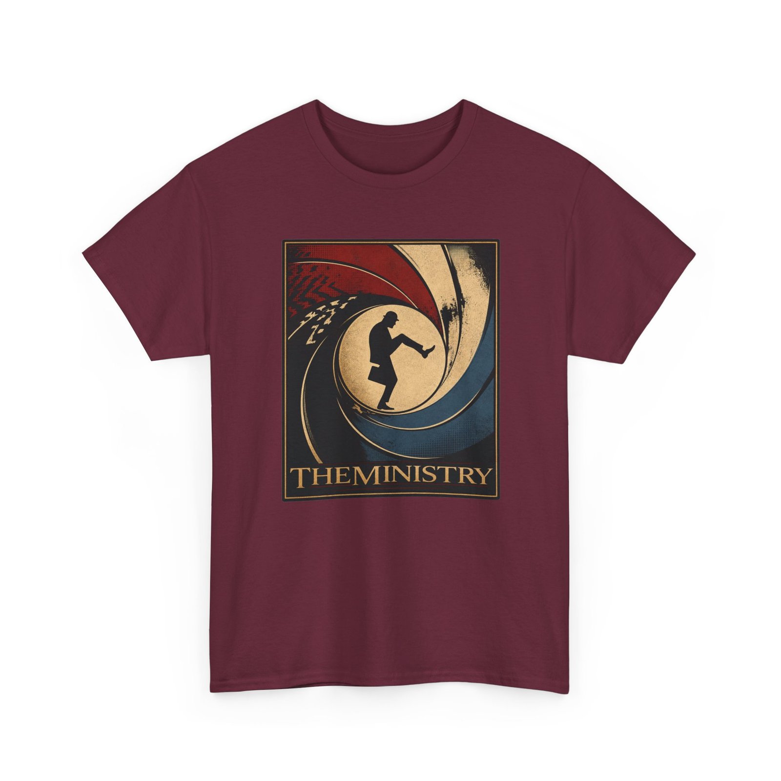 Licensed to Walk Silly - Unisex T-Shirt – Monty Python Ministry of Silly Walks 007 Mashup - Image 6