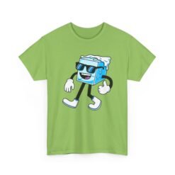 Too Cool Walking Ice Cube - Unisex T-Shirt – Funny Stay Frosty and Chill Pun - Image 20