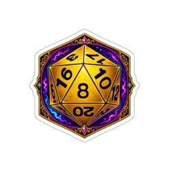 20-Sided Dice – Outdoor Sticker – Roll for Adventure - Image 8