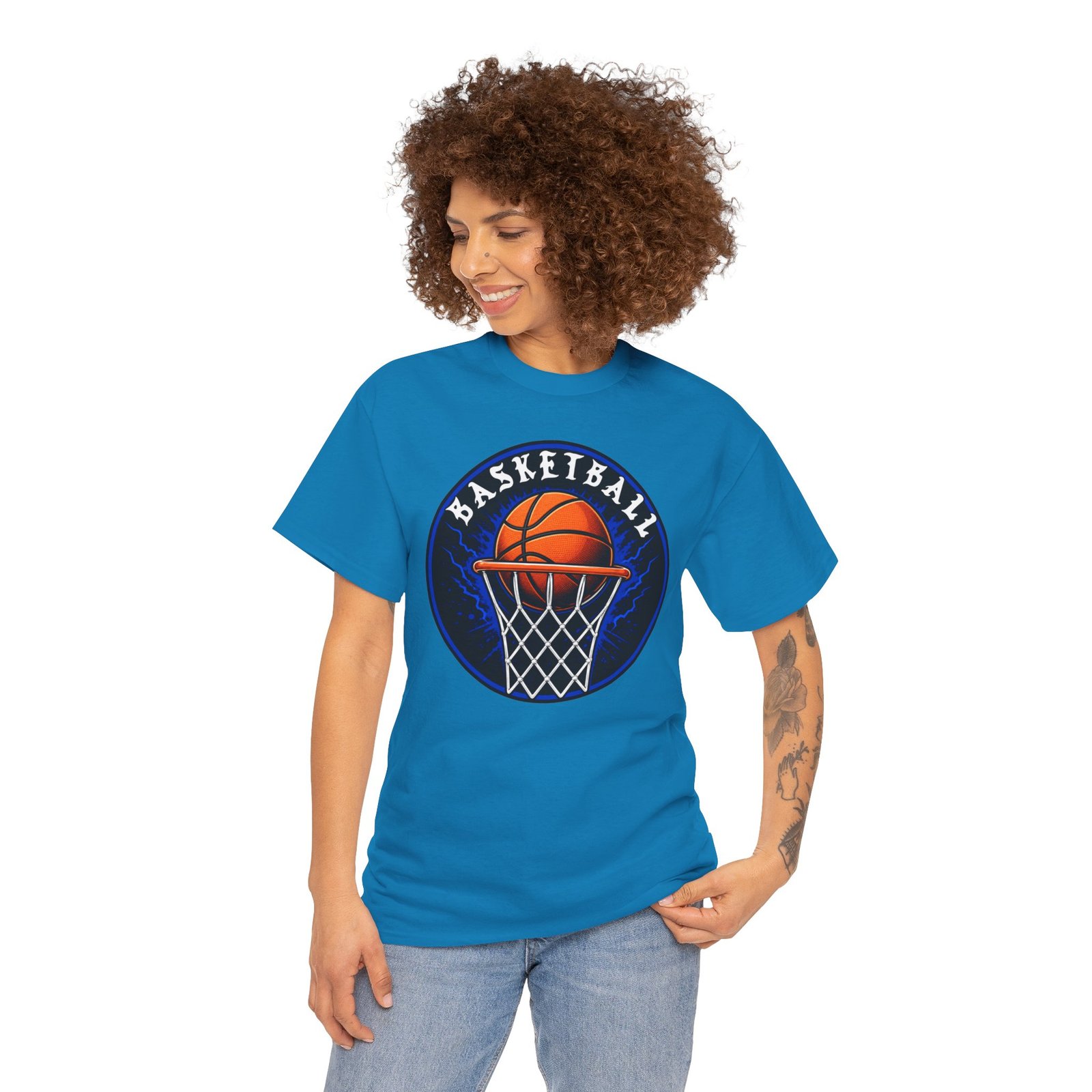 Basketball - Unisex T-Shirt – Nothing But Net - Hoops - Image 6