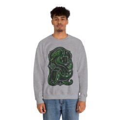 House of Snake – Unisex Sweatshirt – Cozy Wizarding School Ambition - Image 5