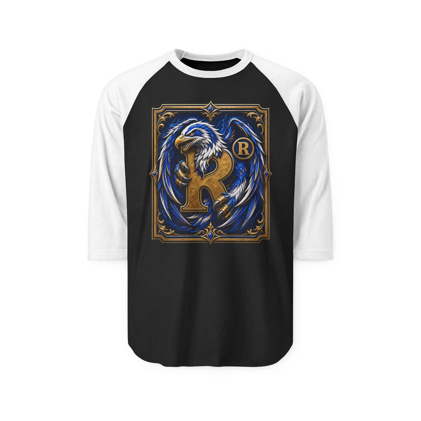 House of Eagle – Unisex Raglan T-Shirt – Wizarding School Style for Clever Competitors