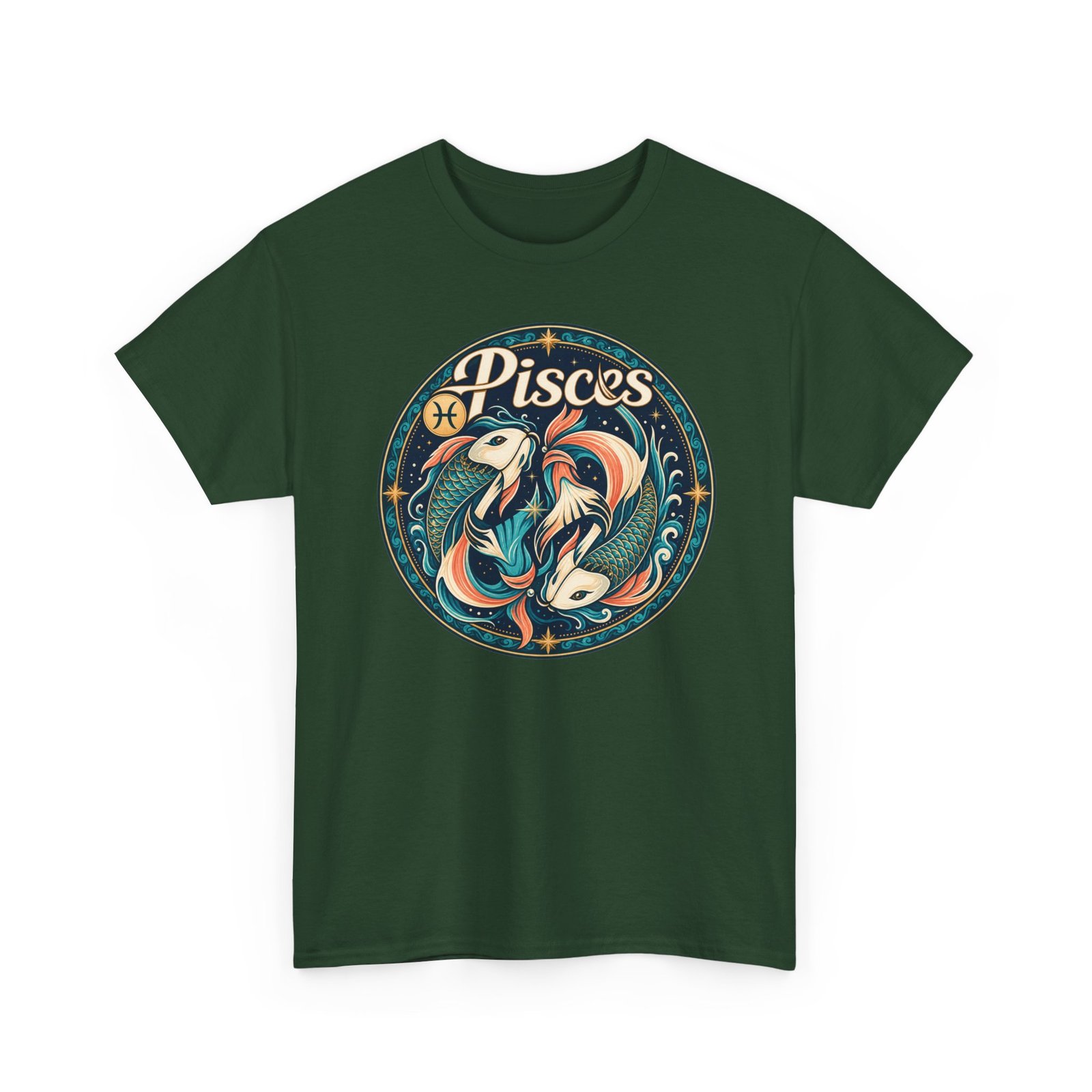 Pisces Zodiac - Unisex T-Shirt – Dream Deep, Flow Freely - Image 16