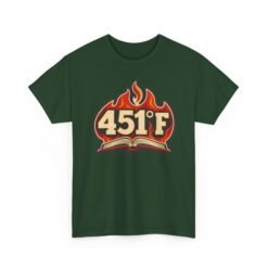 451° F - Unisex T-Shirt – Fahrenheit 451, Ray Bradbury - Dystopian Book - Image 22