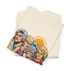 Mount Goldmore - Unisex T-Shirt – Golden Girls Mount Rushmore Parody and Classic TV - Image 3