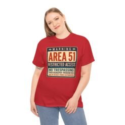 Area 51 Restricted Access - Unisex T-Shirt – Keep Out (Unless You're from Space) - Image 3