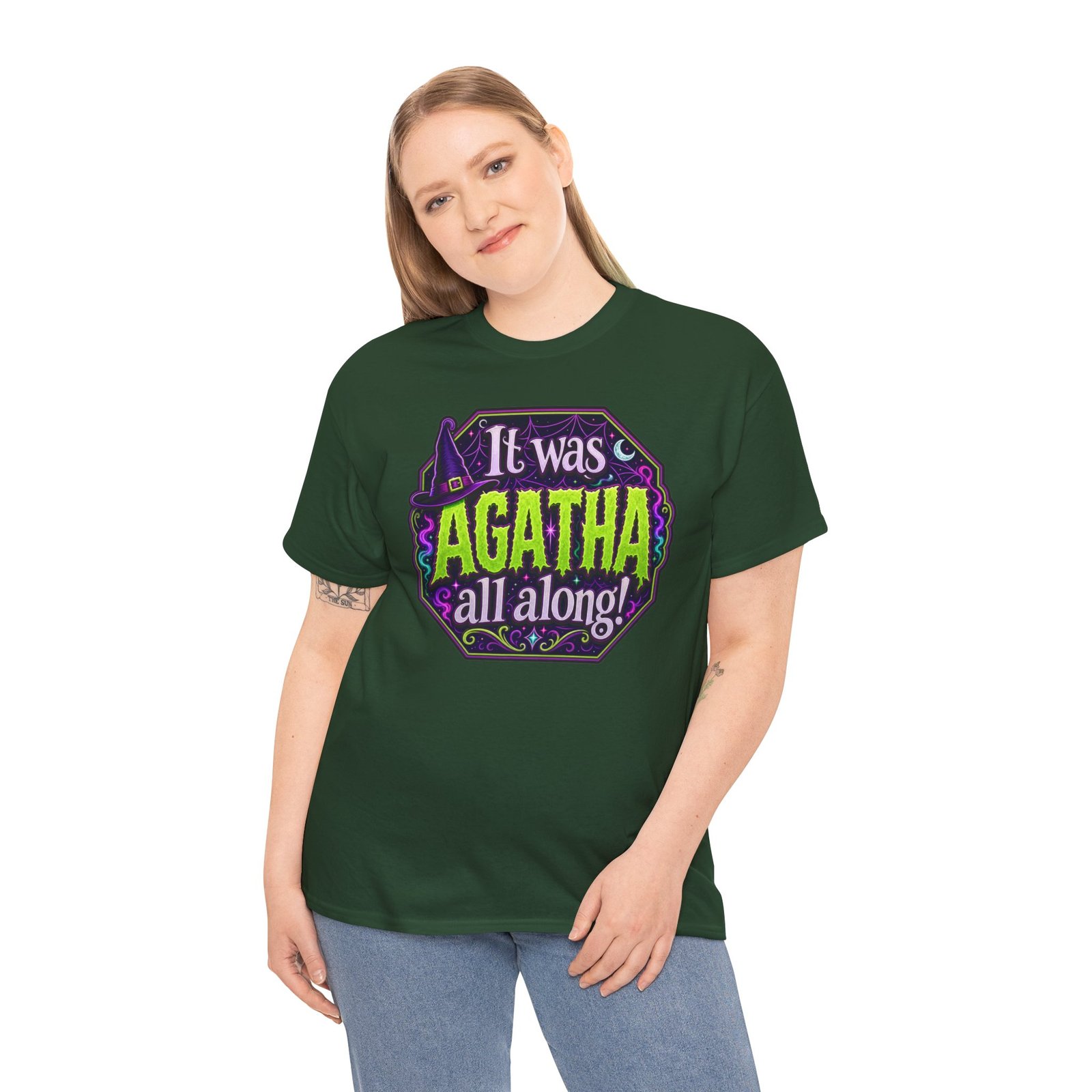 It Was Agatha All Along – Unisex T-Shirt – The Ultimate Witchy Plot Twist - Image 3