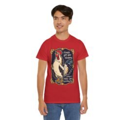 I Finally Get Why Chickens Start Their Day Screaming – Unisex T-Shirt – Morning Mood in Feathered Form - Image 12