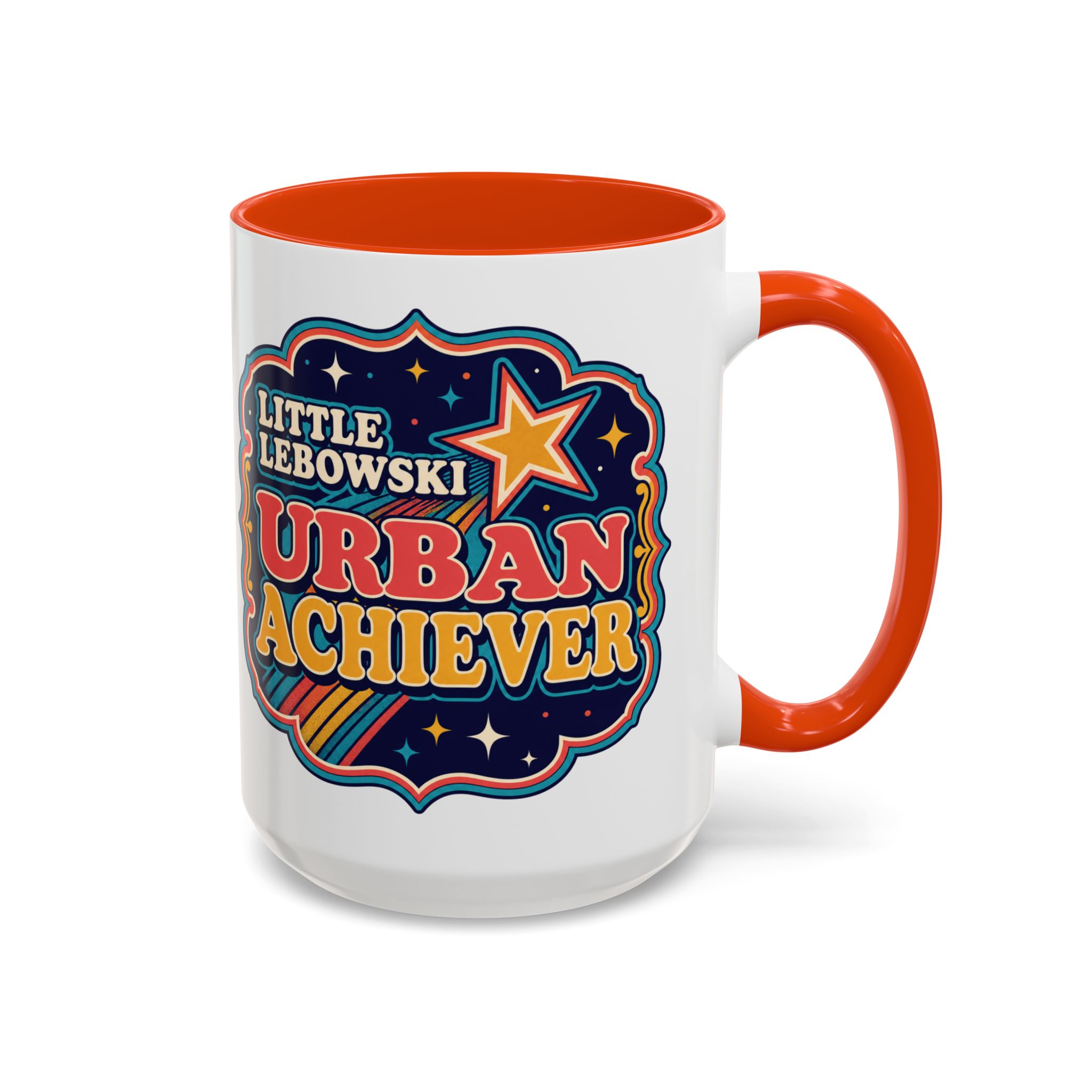 Little Lebowski Urban Achiever – Accent Color Mug – Modest Goals, Strong Coffee - Image 39