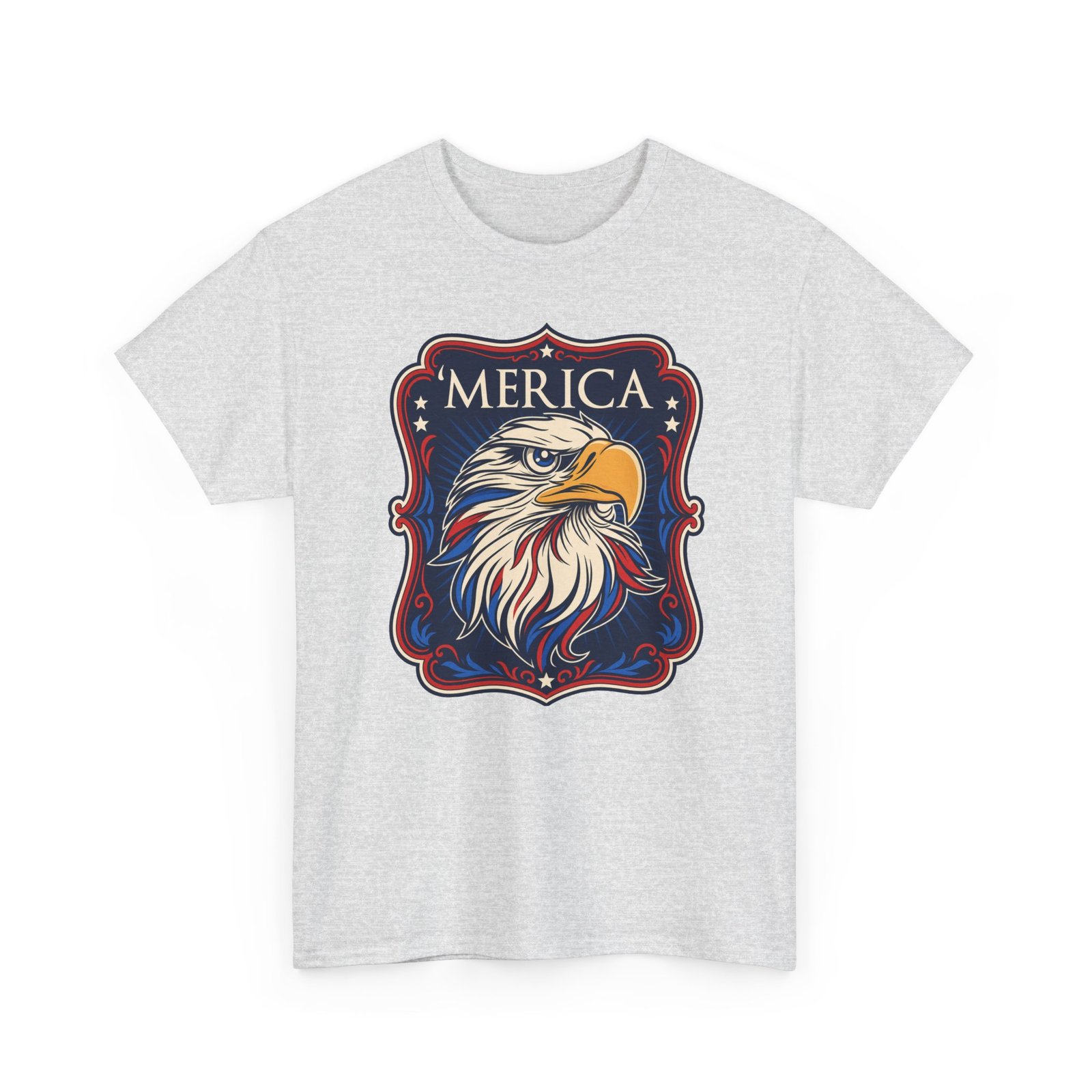 ’Merica - Unisex T-Shirt – Bald Eagle, Big Attitude - Image 20