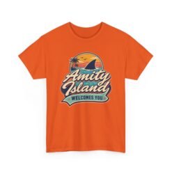 Amity Island Welcomes You – Unisex T-Shirt – Beaches Open, Probably - Image 12