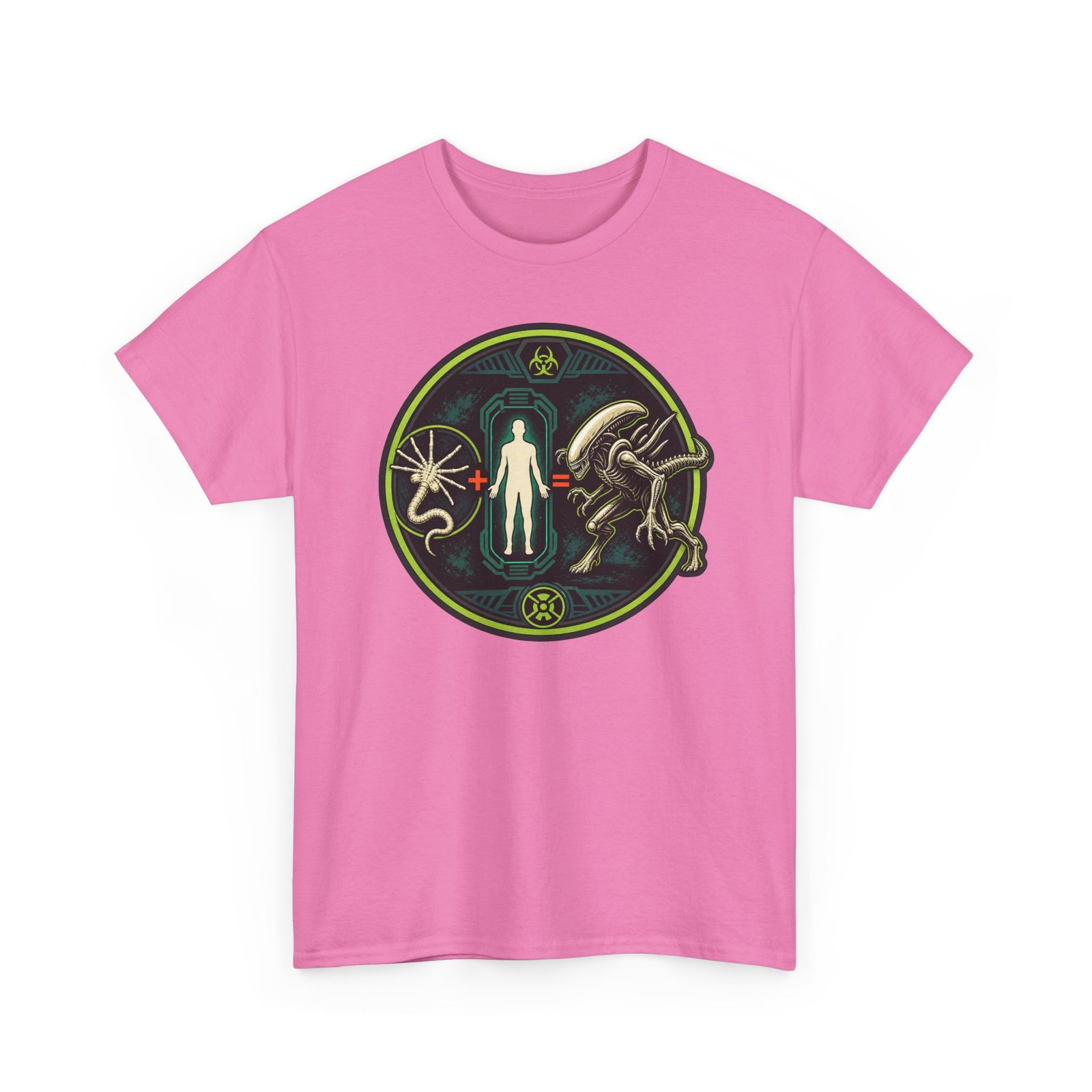 Alien Math – Unisex T-Shirt – Facehugger + Human = Xenomorph - Image 19