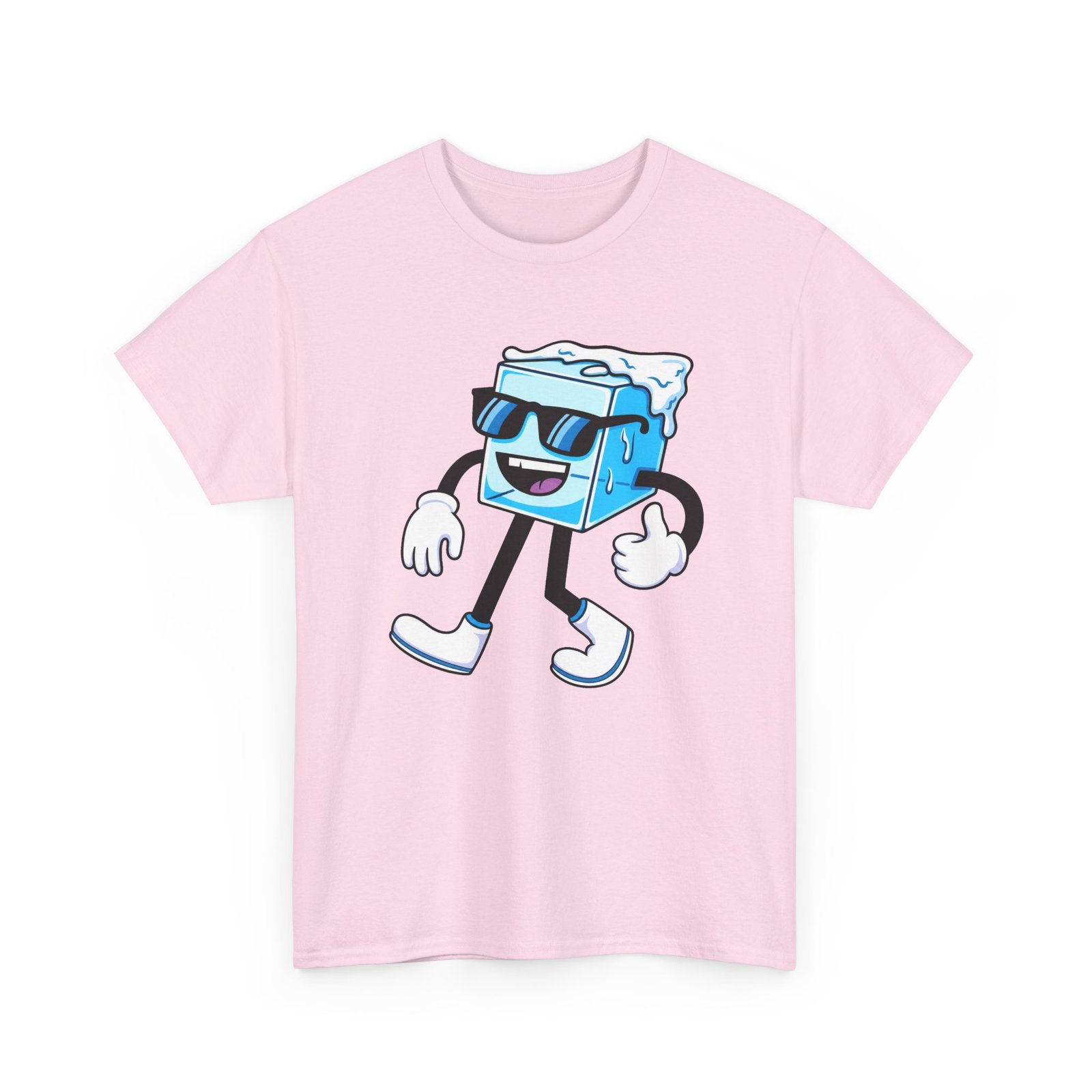 Too Cool Walking Ice Cube - Unisex T-Shirt – Funny Stay Frosty and Chill Pun - Image 16