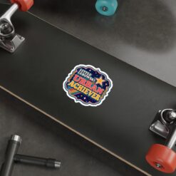Little Lebowski Urban Achiever – Outdoor Sticker – Proudly Achieving Modest Goals - Image 11