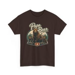 Papa Bear – Unisex T-Shirt – Proud Protector of the Den - Image 17