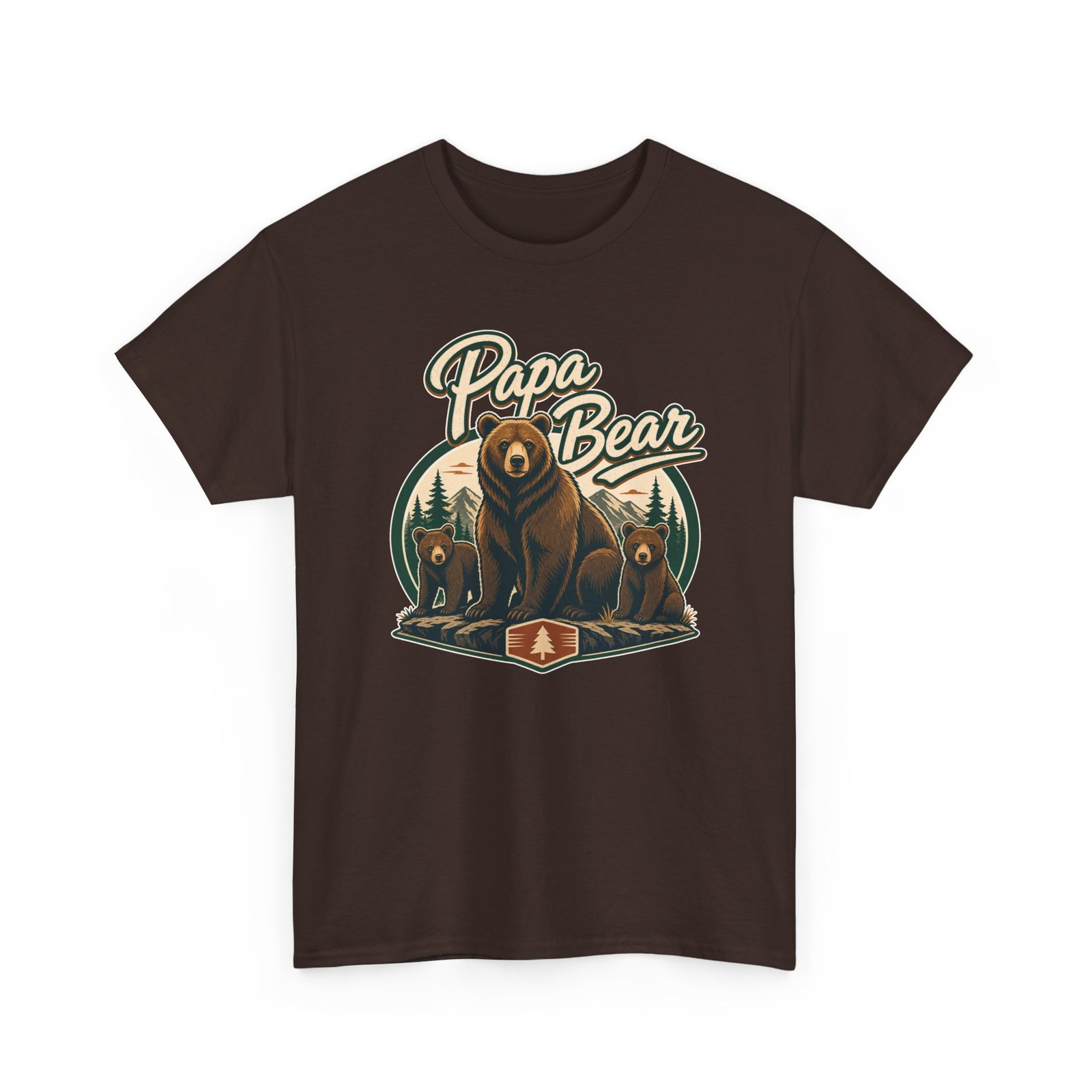 Papa Bear – Unisex T-Shirt – Proud Protector of the Den - Image 17