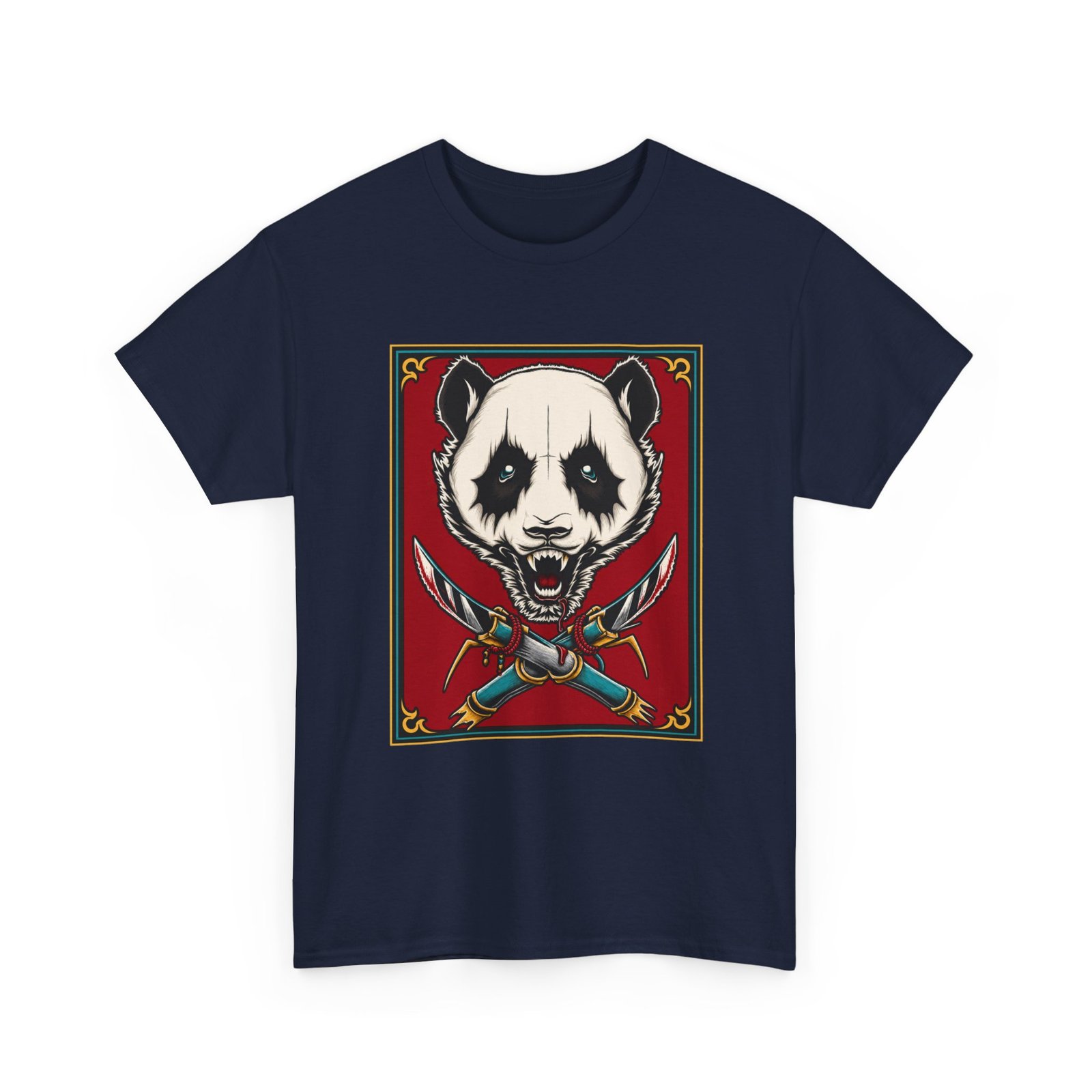 Black Metal Panda – Unisex T-Shirt – Cute, Grim, and Brutal - Image 17