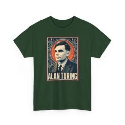 Alan Turing – Unisex T-Shirt – Codebreaker, Mathematician, Computing Pioneer - Image 16