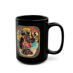 Krampus Island – Black 11oz or 15oz Mug – Naughty Never Looked So Chill - Image 7